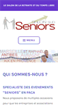 Mobile Screenshot of le-salon-des-seniors.fr